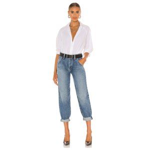 MOTHER | The Bounce Hover Dart Cuff Hem Jeans (Lightning Hit) Size 32 NWT